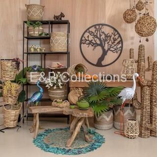 Alfombra Red. 90cm. Yute Pint. Flecos - Imagen 2