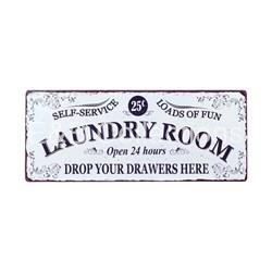 Cartel Vintage Laundry Room - Imagen 1